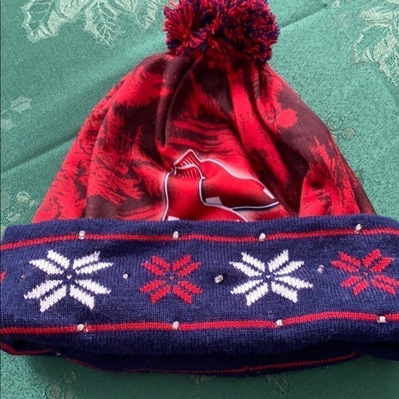 Red Sox Beanie with bling Forever Collectibles very cute & warm fully lined 
C - Picture 1 of 4